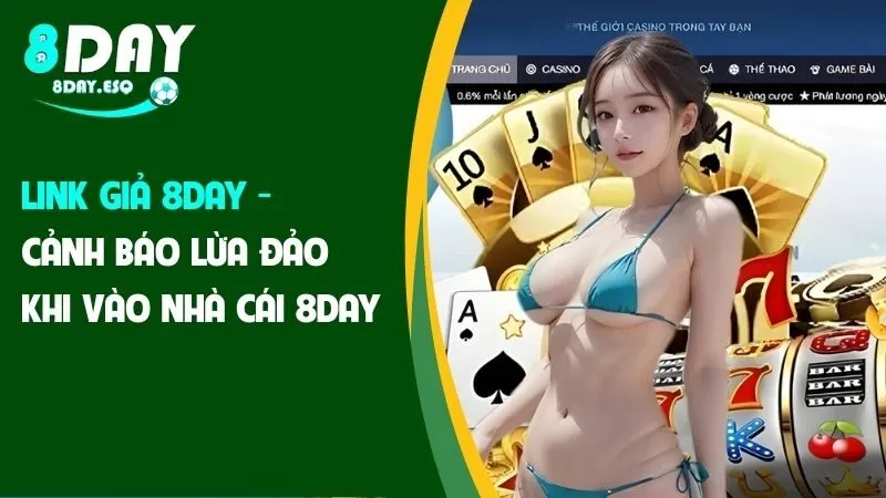 Link Giả 8day – Cảnh Báo Lừa Đảo Khi Vào Nhà Cái 8day